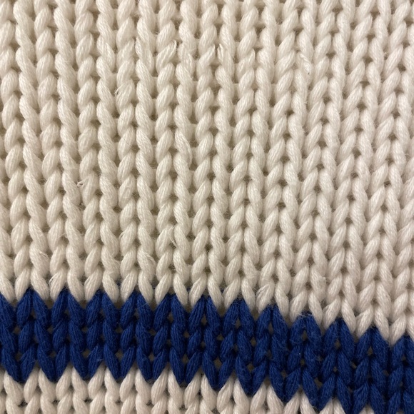 La Ligne White and Blue Striped Sweater - Picture 12 of 12